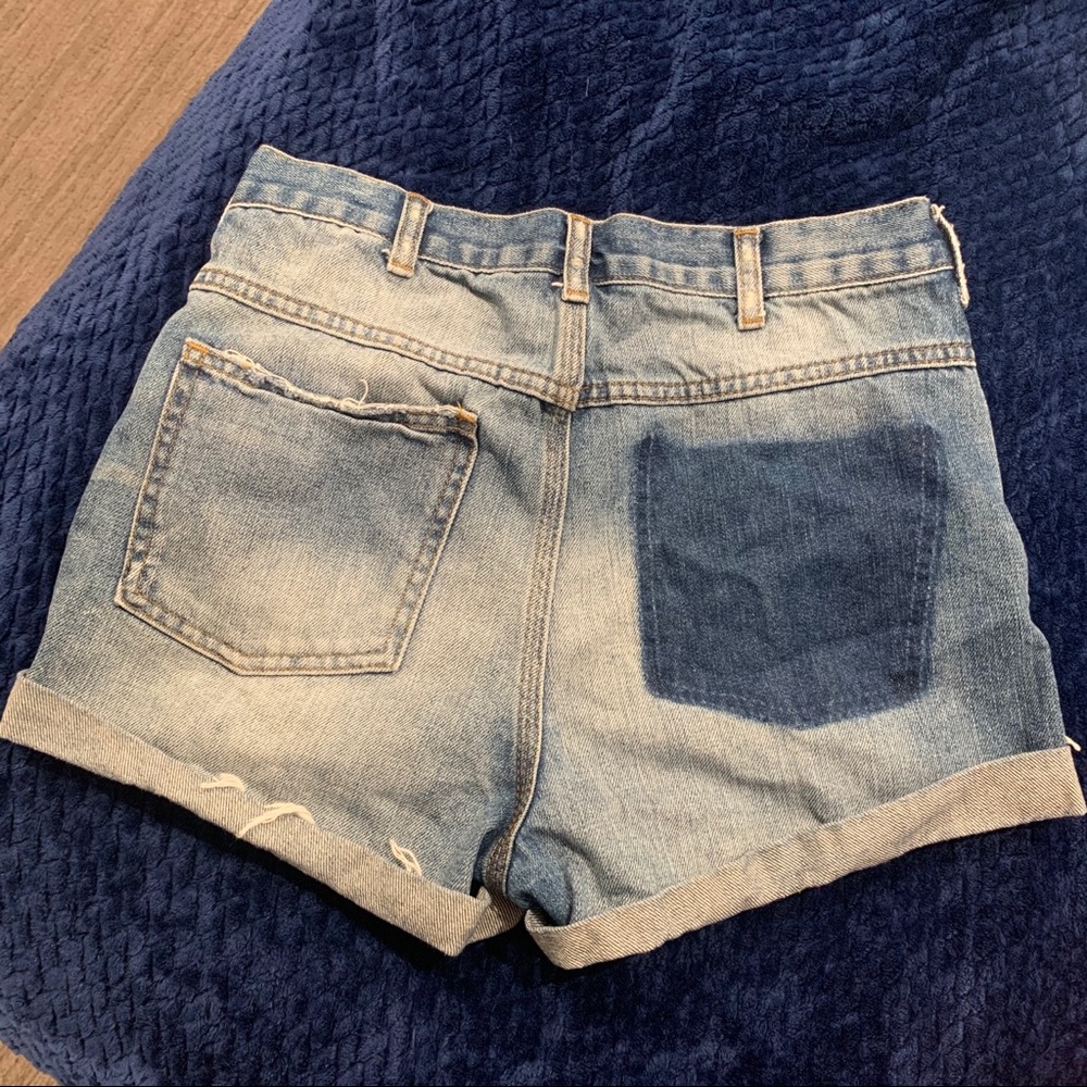 topshop shorts size 4